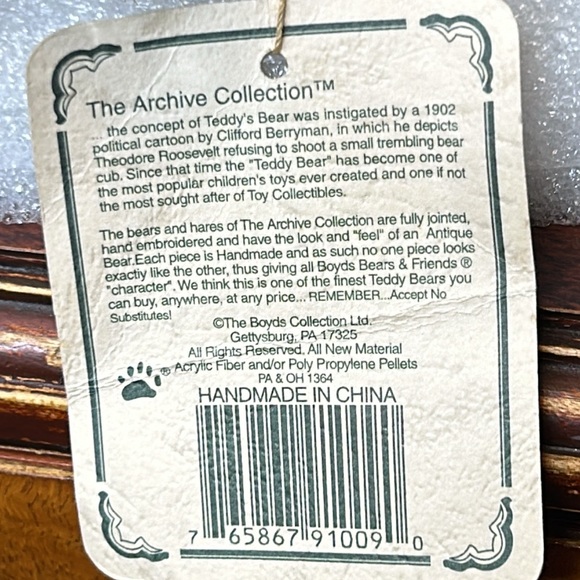 90s Boyds Bears Collection LTD Sally Quignappel & Annie Boyds & Friend  size 10" - Picture 8 of 17